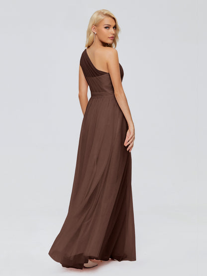 Alexandra One-Shoulder Chiffon Bridesmaid Dresses