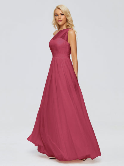 Alexandra One-Shoulder Chiffon Bridesmaid Dresses