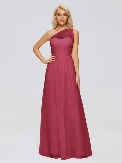 Alexandra One-Shoulder Chiffon Bridesmaid Dresses