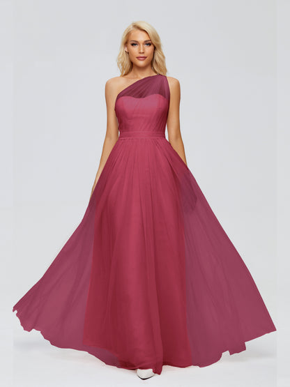 Alexandra One-Shoulder Chiffon Bridesmaid Dresses