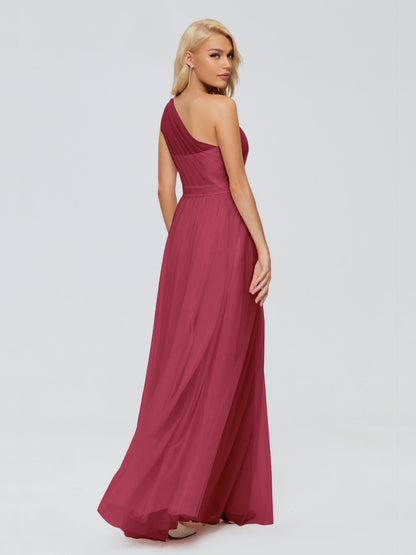 Alexandra One-Shoulder Chiffon Bridesmaid Dresses