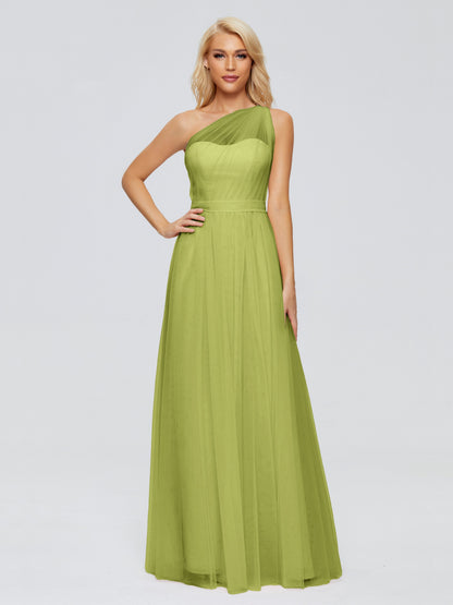Alexandra One-Shoulder Chiffon Bridesmaid Dresses