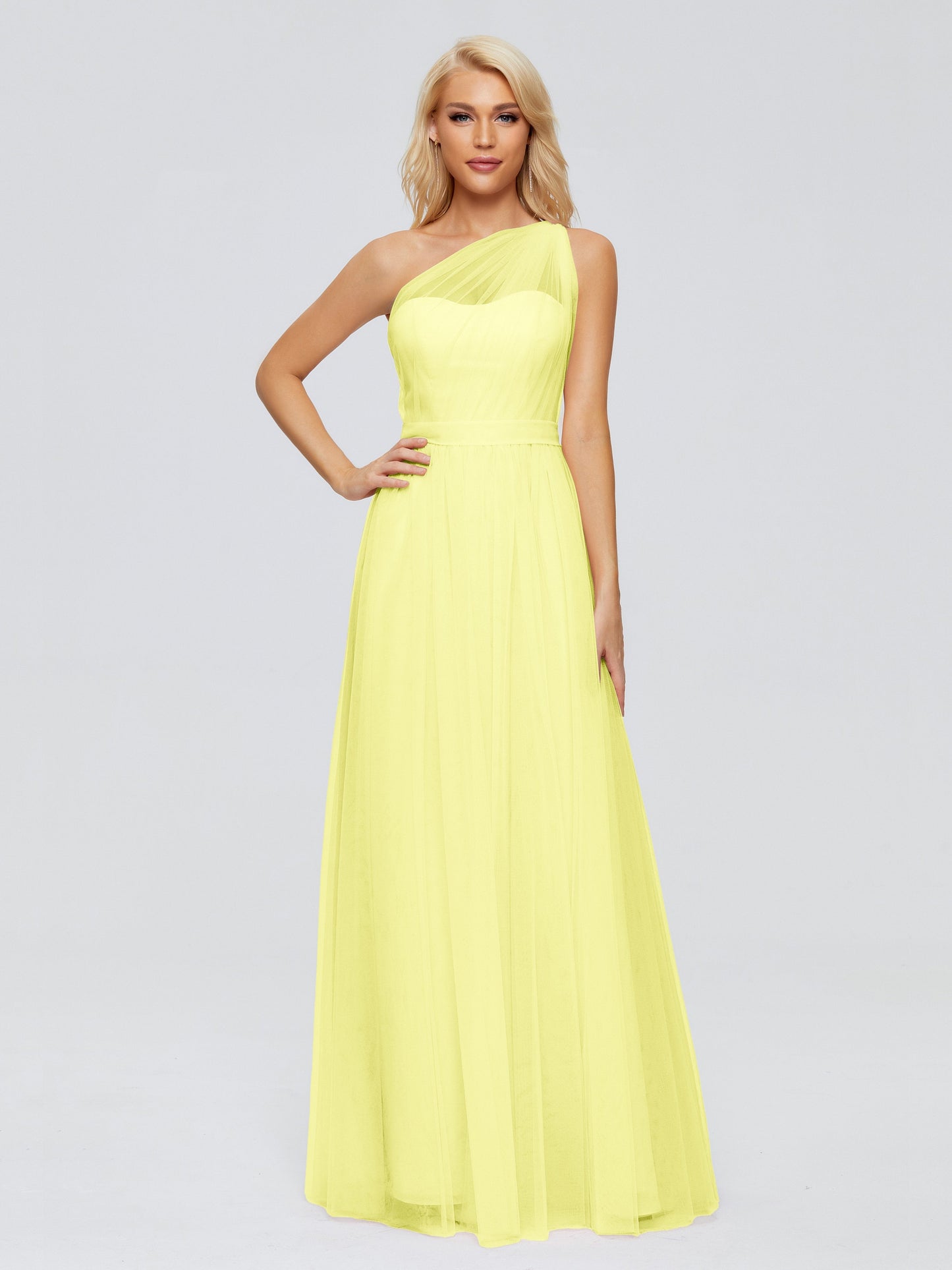 Alexandra One-Shoulder Chiffon Bridesmaid Dresses
