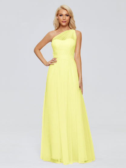Alexandra One-Shoulder Chiffon Bridesmaid Dresses