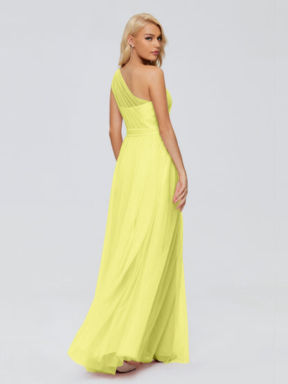 Alexandra One-Shoulder Chiffon Bridesmaid Dresses