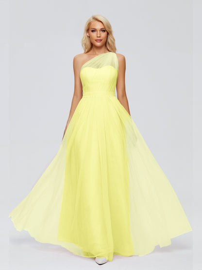Alexandra One-Shoulder Chiffon Bridesmaid Dresses