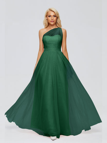 Alexandra One-Shoulder Chiffon Bridesmaid Dresses