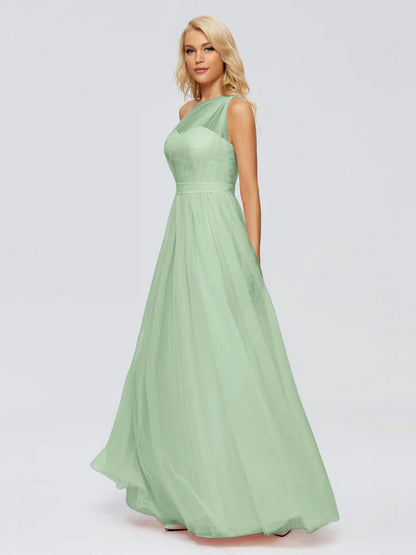 Alexandra One-Shoulder Chiffon Bridesmaid Dresses