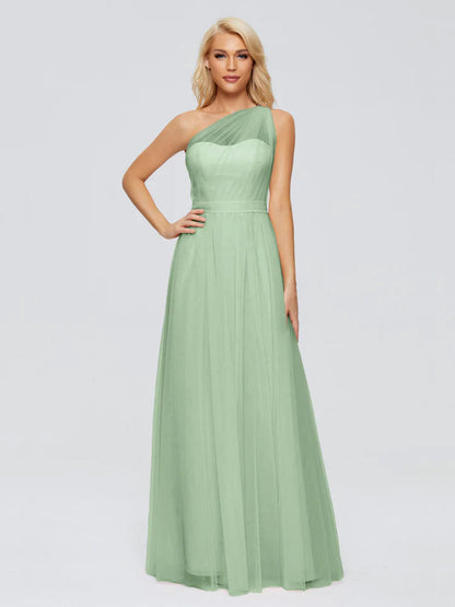 Alexandra One-Shoulder Chiffon Bridesmaid Dresses
