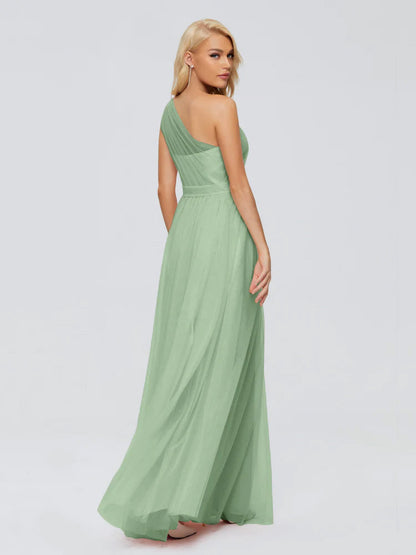 Alexandra One-Shoulder Chiffon Bridesmaid Dresses