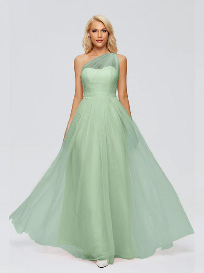 Alexandra One-Shoulder Chiffon Bridesmaid Dresses