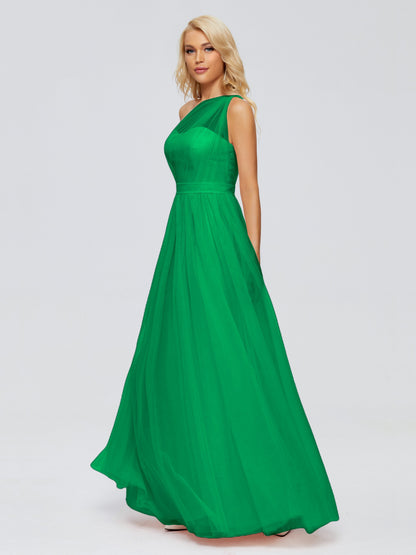 Alexandra One-Shoulder Chiffon Bridesmaid Dresses