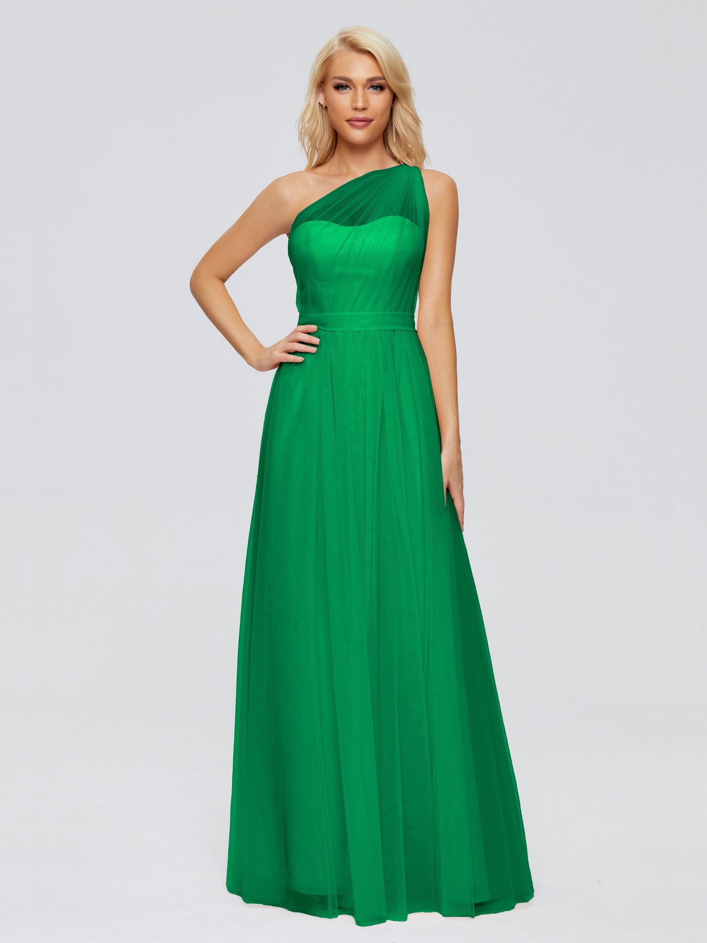Alexandra One-Shoulder Chiffon Bridesmaid Dresses