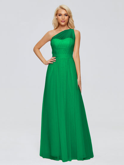 Alexandra One-Shoulder Chiffon Bridesmaid Dresses