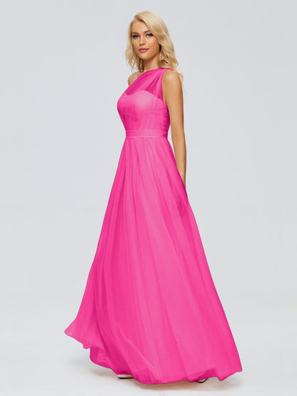 Alexandra One-Shoulder Chiffon Bridesmaid Dresses