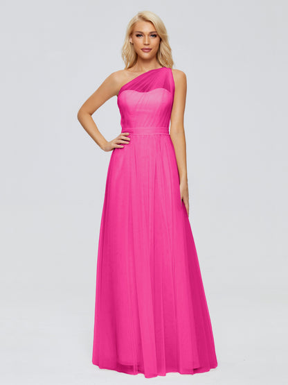 Alexandra One-Shoulder Chiffon Bridesmaid Dresses