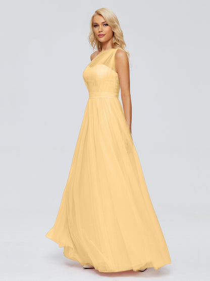 Alexandra One-Shoulder Chiffon Bridesmaid Dresses