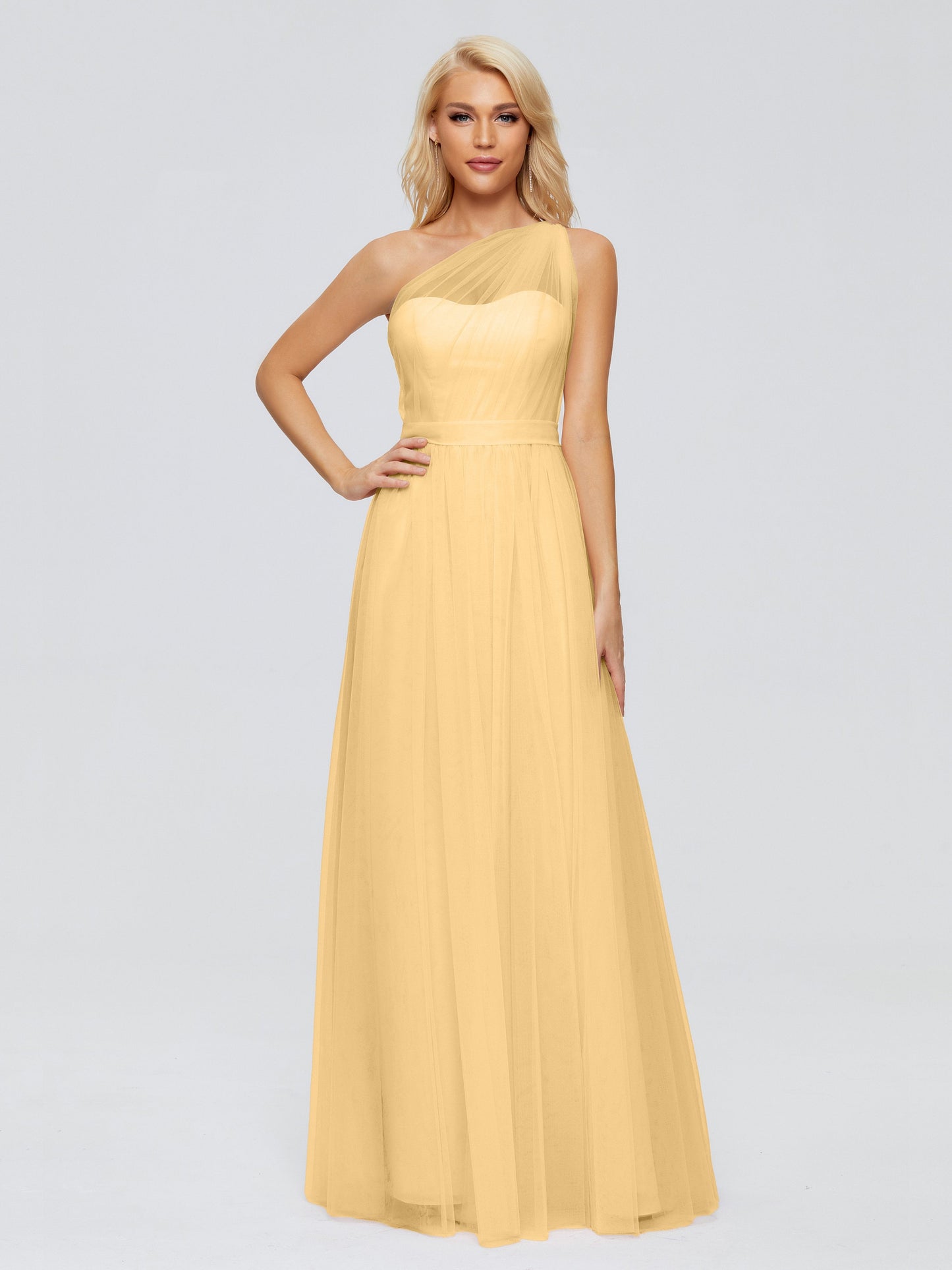 Alexandra One-Shoulder Chiffon Bridesmaid Dresses
