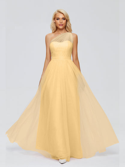 Alexandra One-Shoulder Chiffon Bridesmaid Dresses