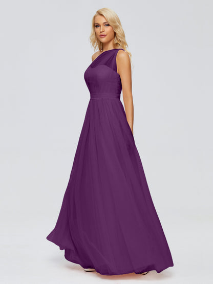 Alexandra One-Shoulder Chiffon Bridesmaid Dresses