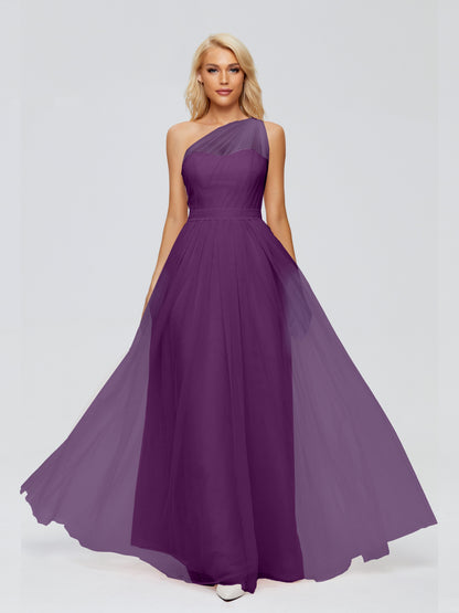 Alexandra One-Shoulder Chiffon Bridesmaid Dresses