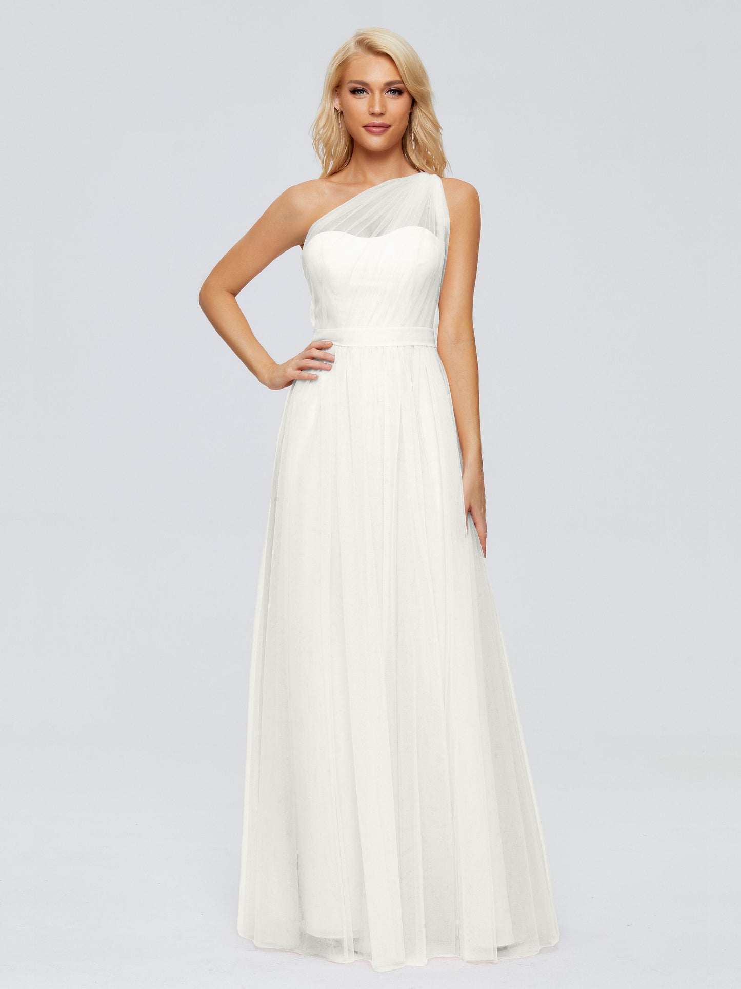 Alexandra One-Shoulder Chiffon Bridesmaid Dresses