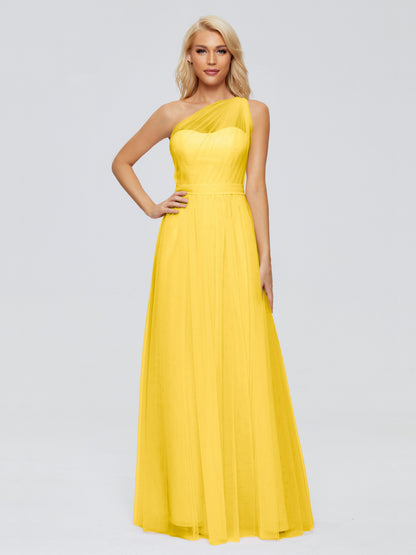 Alexandra One-Shoulder Chiffon Bridesmaid Dresses