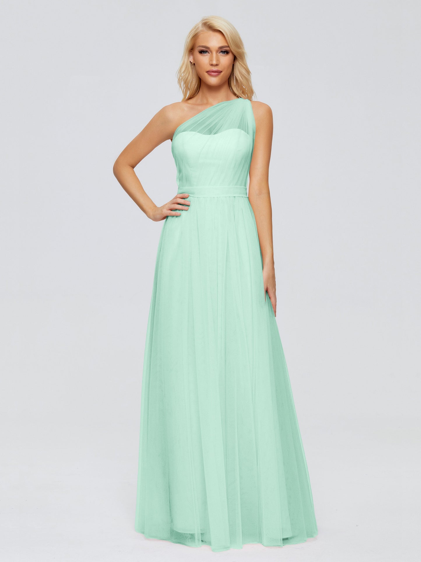 Alexandra One-Shoulder Chiffon Bridesmaid Dresses