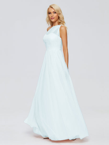 Alexandra One-Shoulder Chiffon Bridesmaid Dresses
