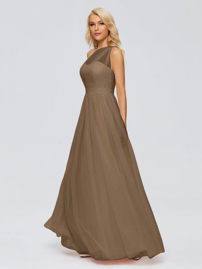 Alexandra One-Shoulder Chiffon Bridesmaid Dresses