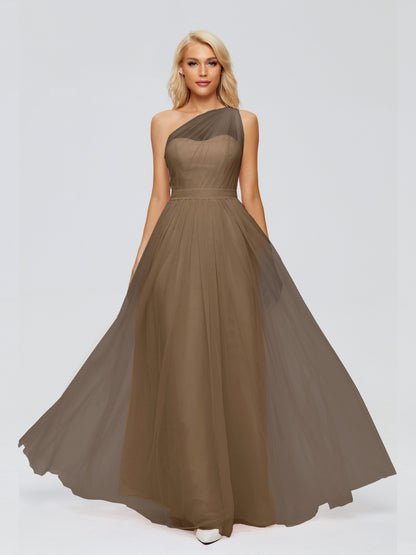 Alexandra One-Shoulder Chiffon Bridesmaid Dresses