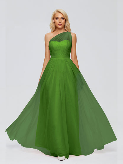 Alexandra One-Shoulder Chiffon Bridesmaid Dresses
