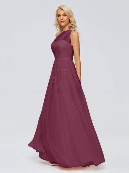 Alexandra One-Shoulder Chiffon Bridesmaid Dresses