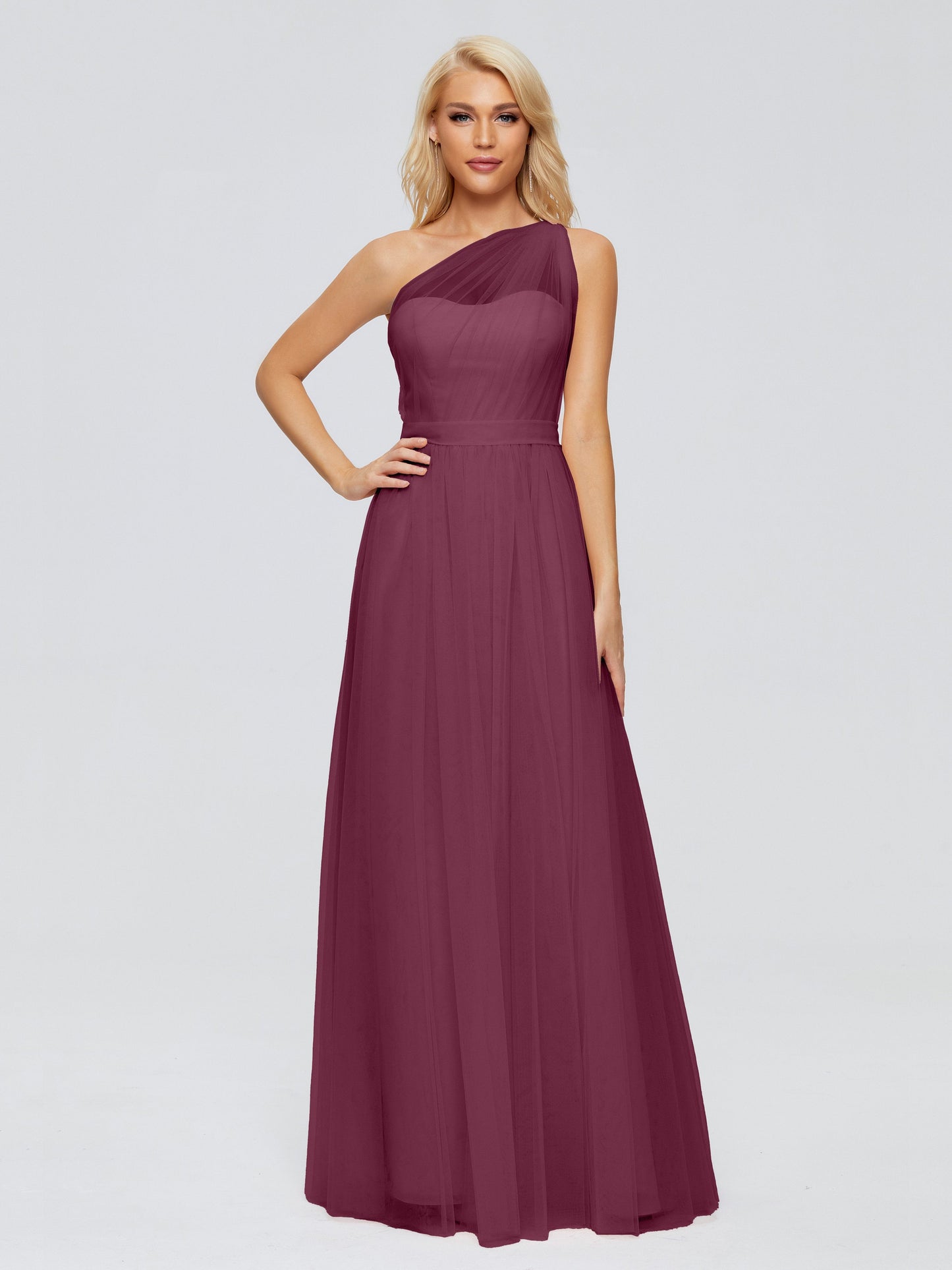Alexandra One-Shoulder Chiffon Bridesmaid Dresses