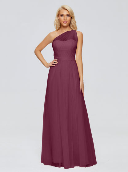 Alexandra One-Shoulder Chiffon Bridesmaid Dresses