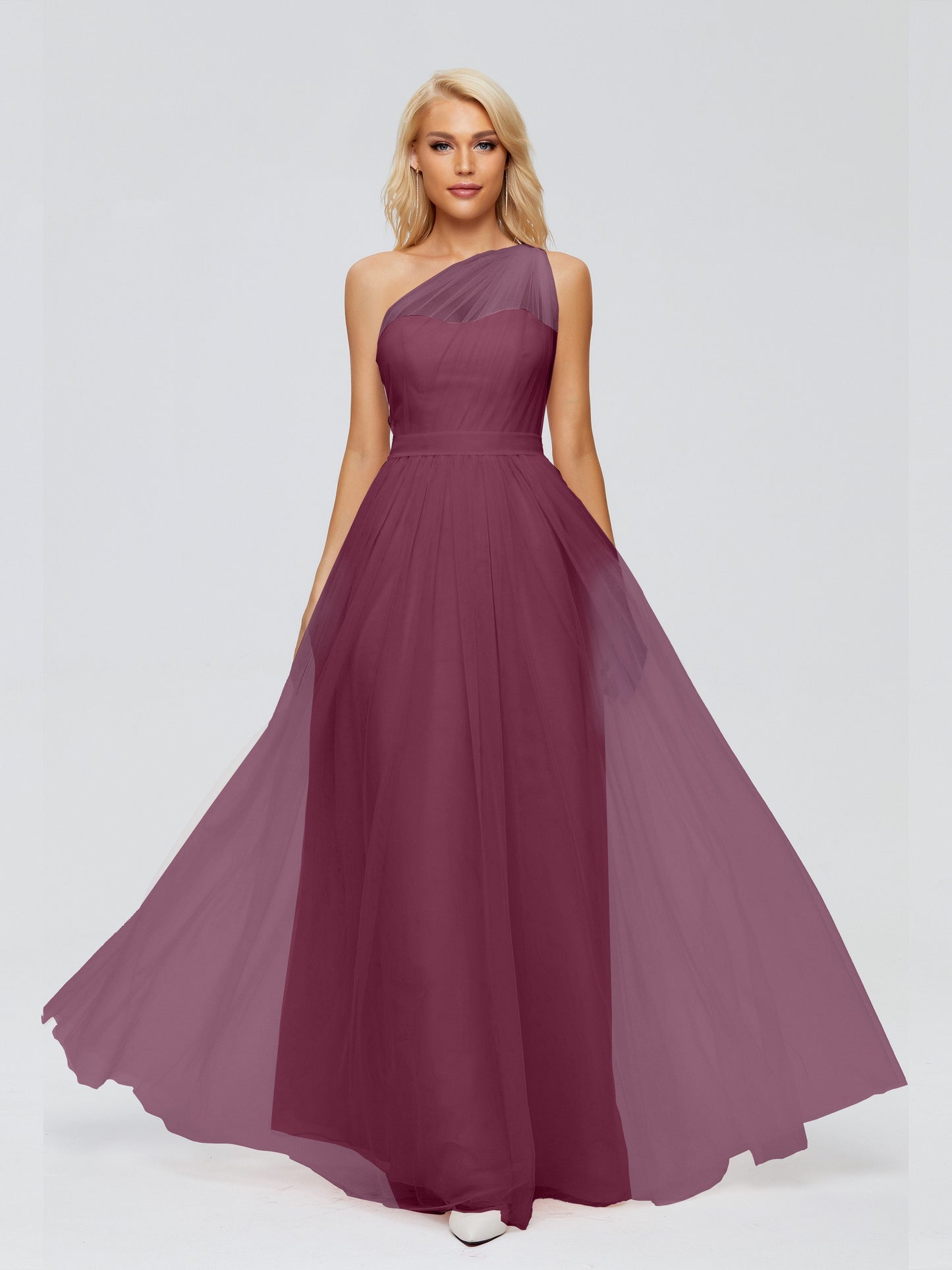 Alexandra One-Shoulder Chiffon Bridesmaid Dresses