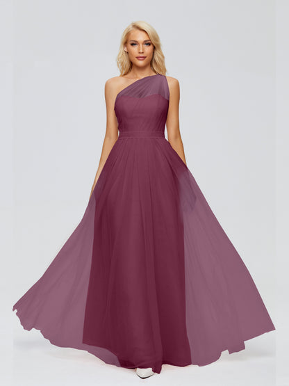 Alexandra One-Shoulder Chiffon Bridesmaid Dresses