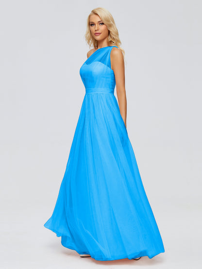 Alexandra One-Shoulder Chiffon Bridesmaid Dresses