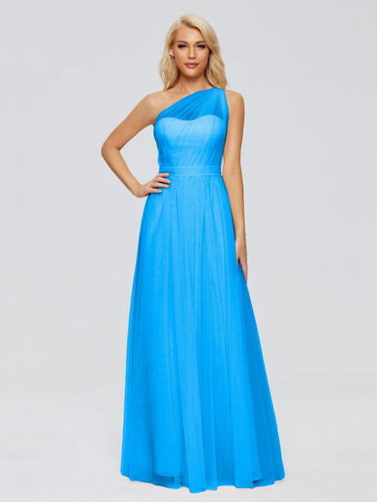Alexandra One-Shoulder Chiffon Bridesmaid Dresses
