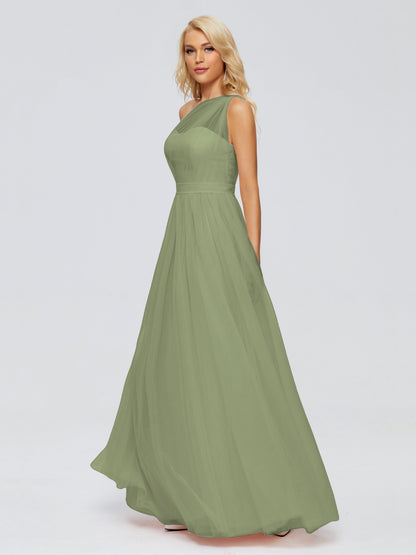 Alexandra One-Shoulder Chiffon Bridesmaid Dresses