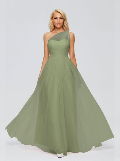 Alexandra One-Shoulder Chiffon Bridesmaid Dresses