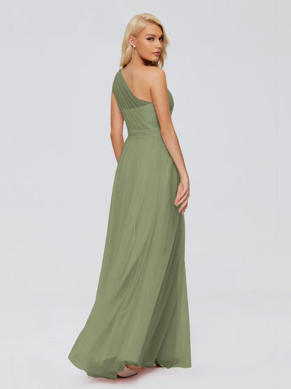Alexandra One-Shoulder Chiffon Bridesmaid Dresses