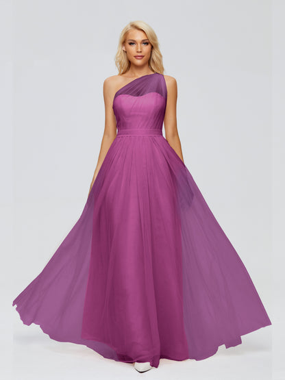 Alexandra One-Shoulder Chiffon Bridesmaid Dresses