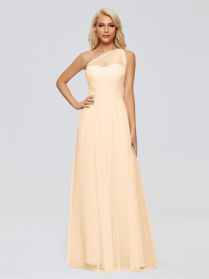 Alexandra One-Shoulder Chiffon Bridesmaid Dresses