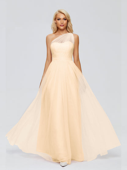 Alexandra One-Shoulder Chiffon Bridesmaid Dresses
