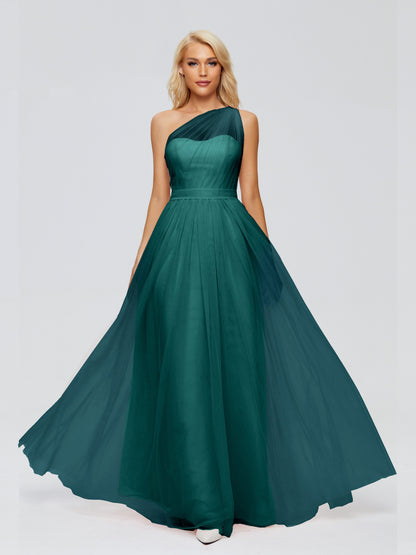 Alexandra One-Shoulder Chiffon Bridesmaid Dresses