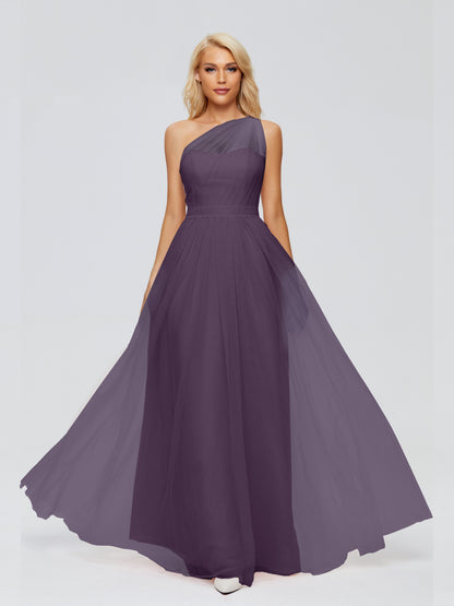 Alexandra One-Shoulder Chiffon Bridesmaid Dresses