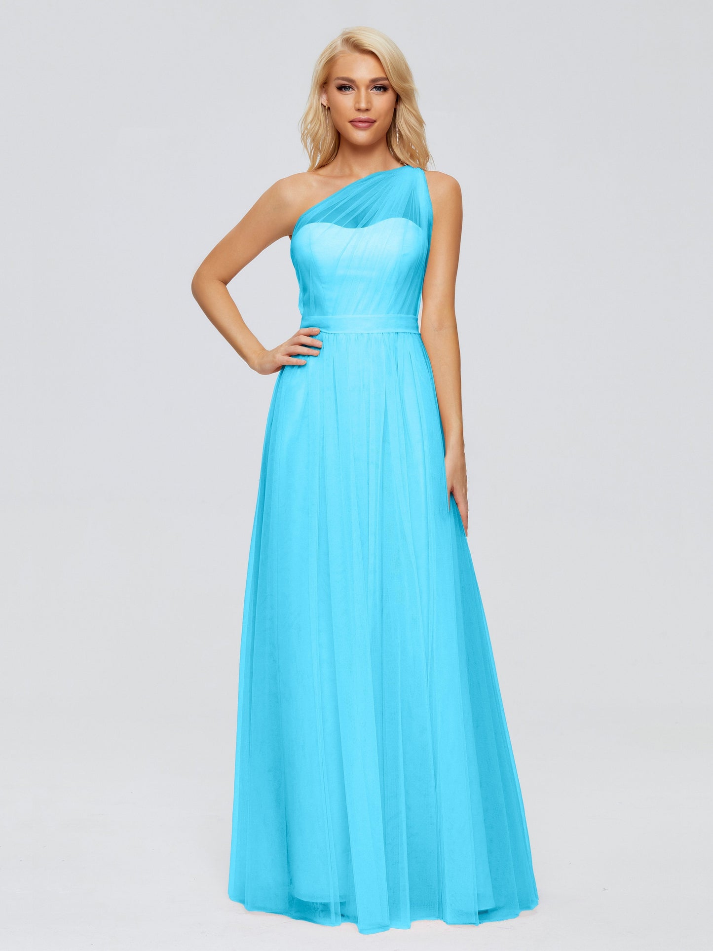 Alexandra One-Shoulder Chiffon Bridesmaid Dresses