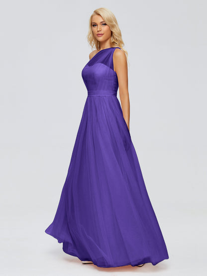 Alexandra One-Shoulder Chiffon Bridesmaid Dresses