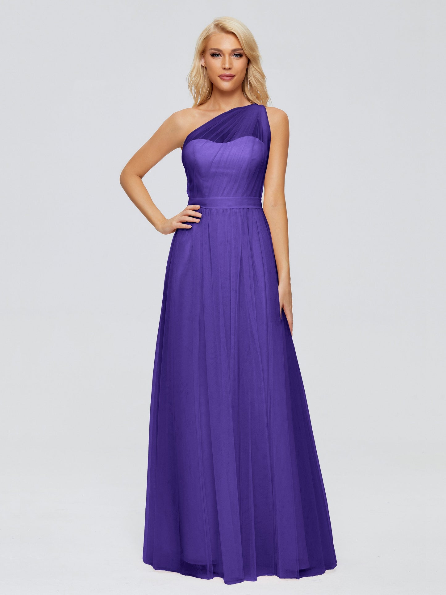 Alexandra One-Shoulder Chiffon Bridesmaid Dresses